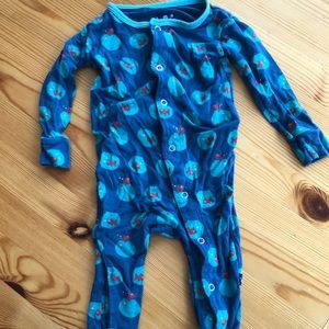 Kickee pants goldfish coveralls- 9-12 mo